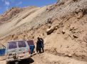گزارش تصویری بازدید رئیس  و دانشجویان کارشناسی ارشد معدن ، نفت و ژئوفیزیک ازمعدن بوکسیت تاش 